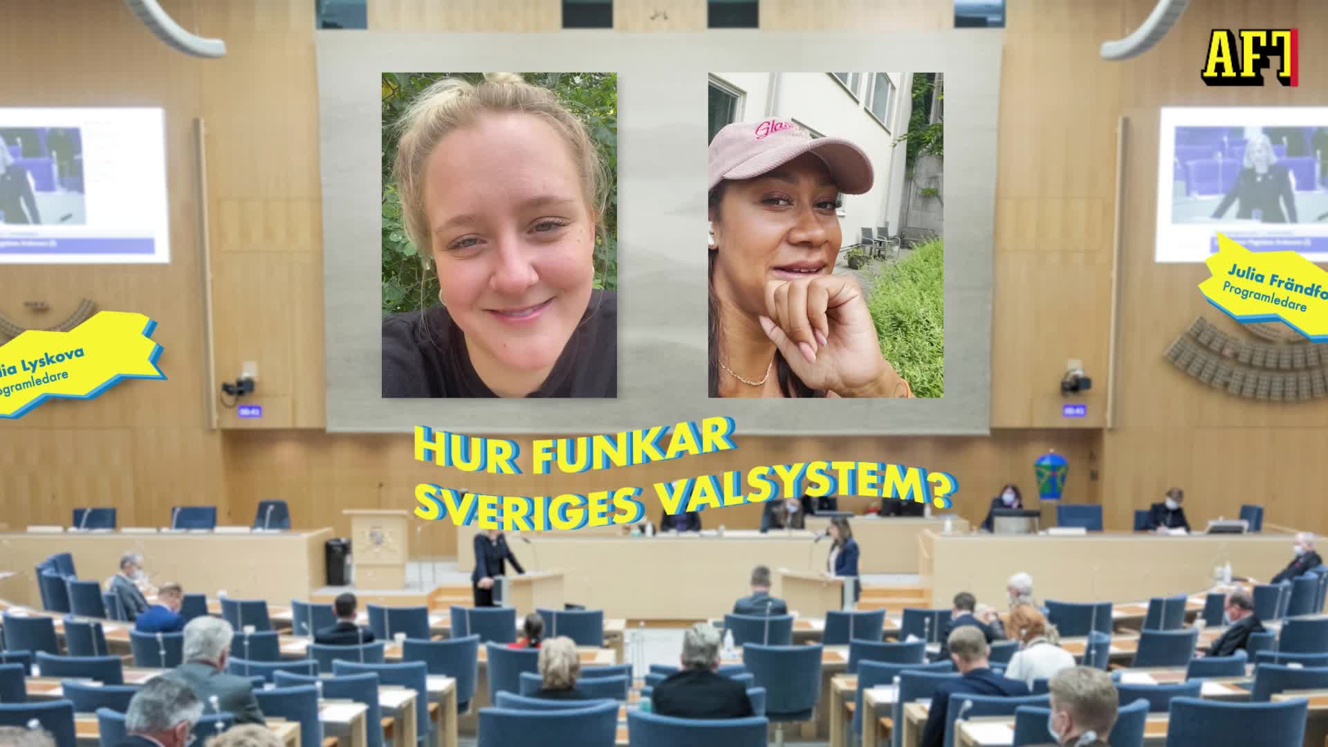 Julia & Julia & valet: Hur funkar Sveriges valsystem?