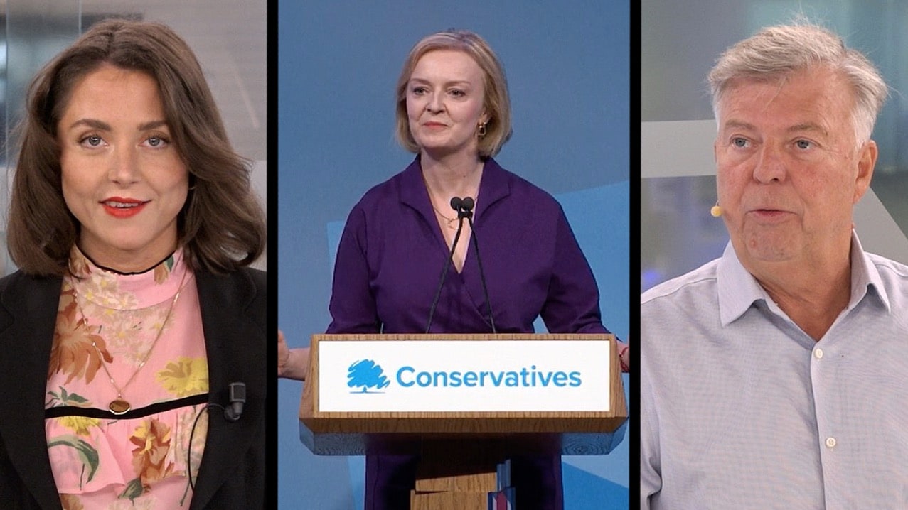 Liz Truss tar över efter Boris Johnson