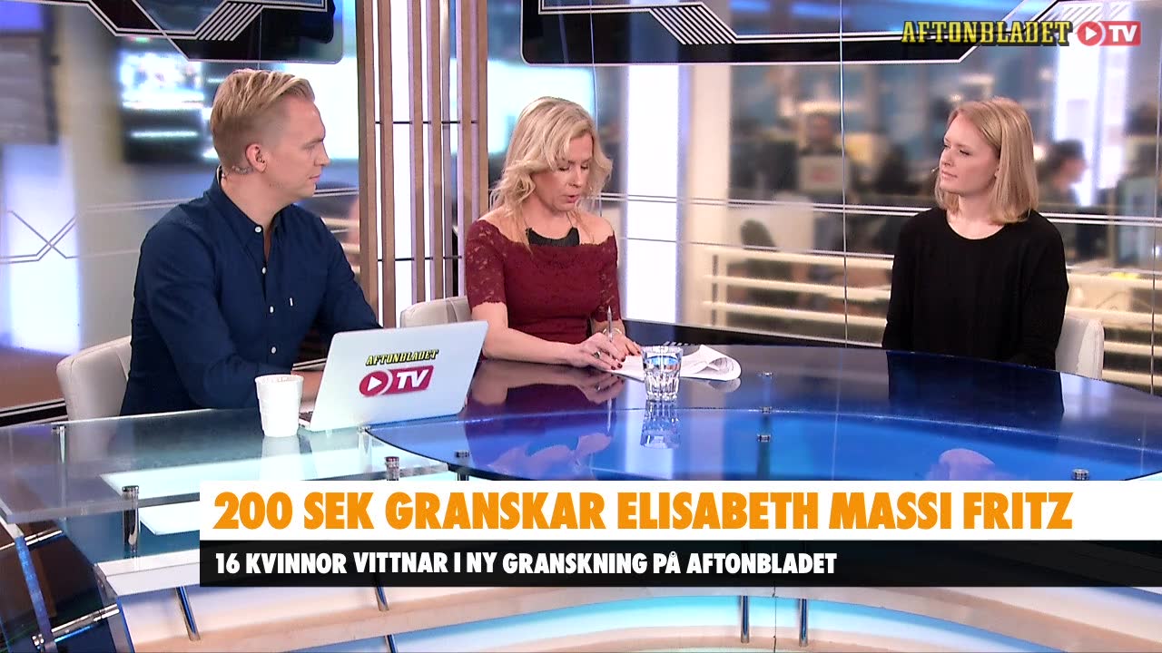 Kristina Edblom berättar om granskningen av Elisabeth Massi Fritz