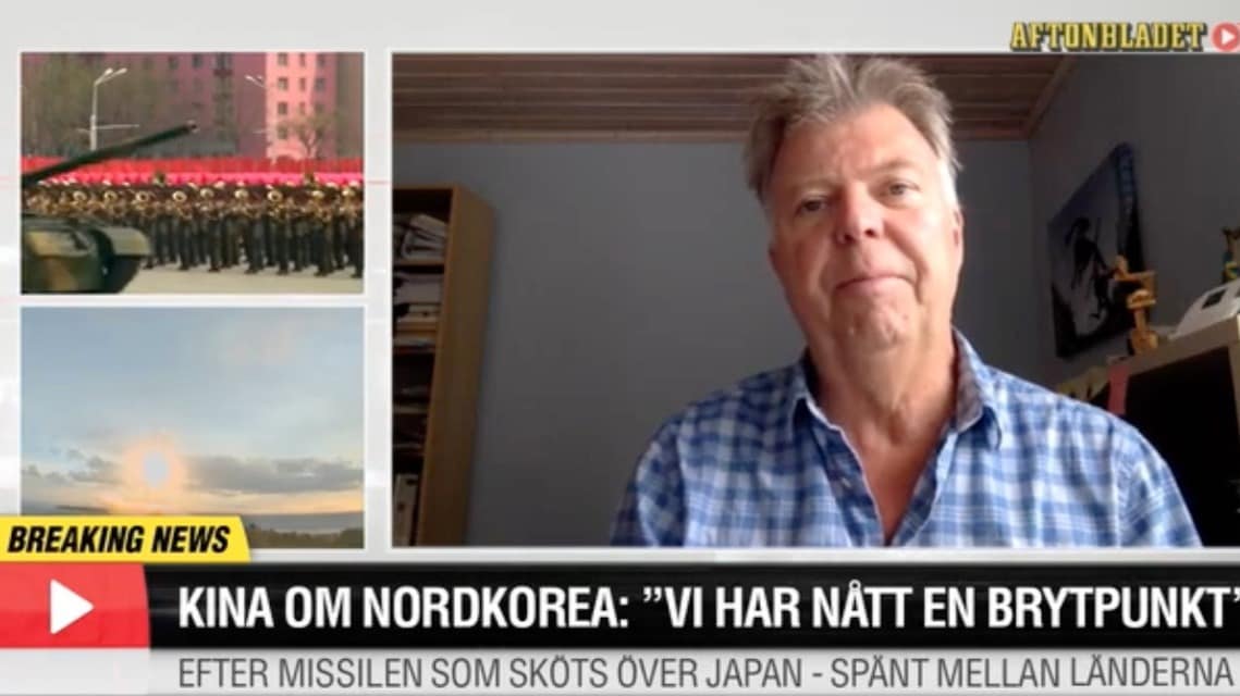 Wolfgang Hansson om Nordkoreas nya missiltest – och omvärldens reaktioner