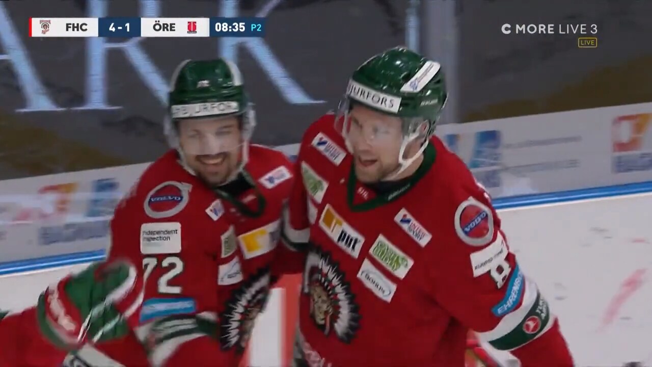 Stora förvirringen - jublar åt andra lagets mål