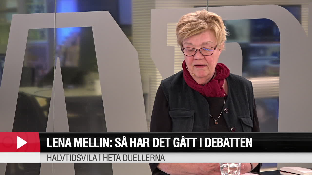 Så har det gått i partiledardebatten - Lena Mellin analyserar