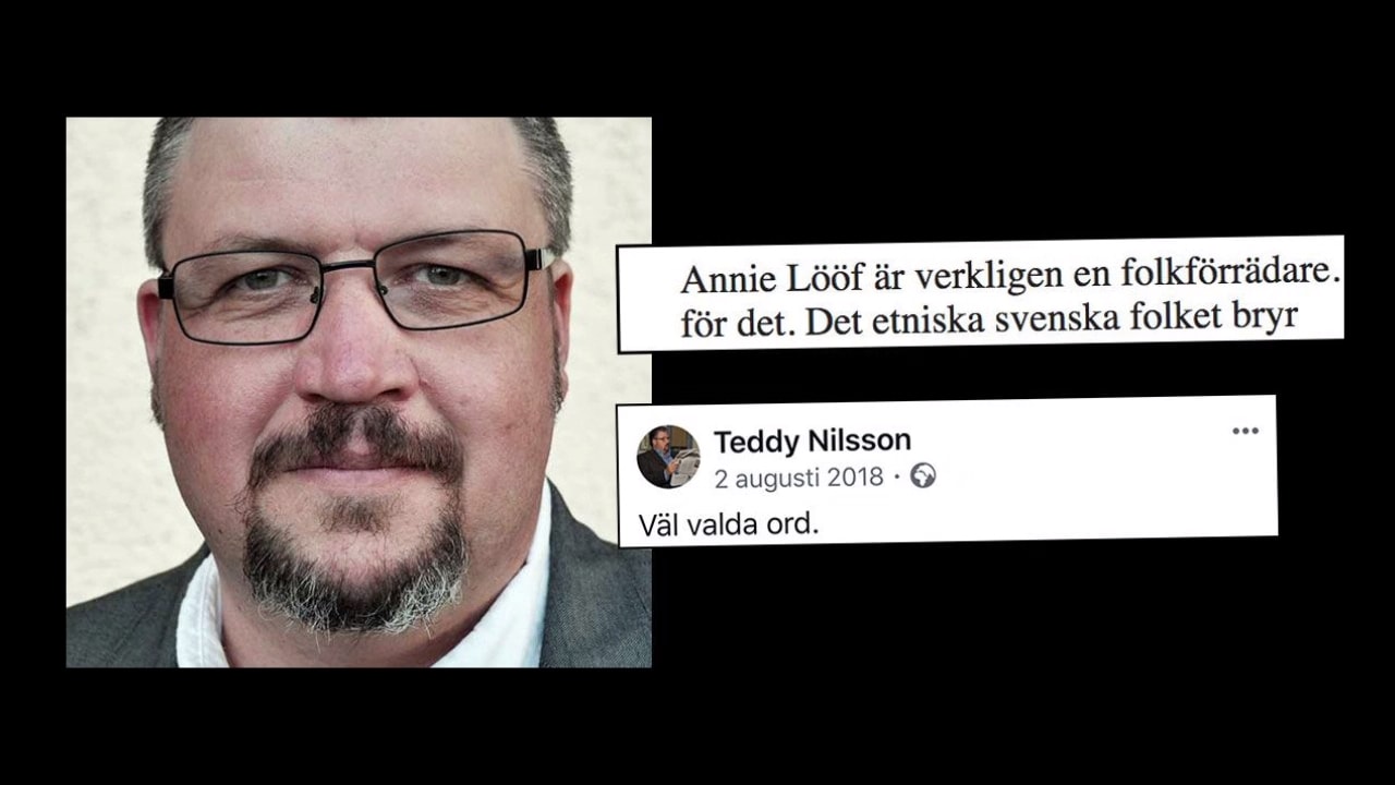 Lööf kallades folkförrädare – spreds av SD-toppen: Väl valda ord