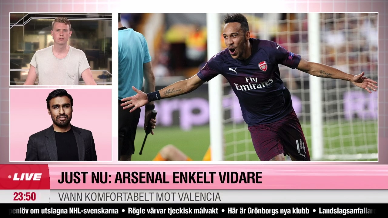 Arsenal till final i Europa League - ställs mot Chelsea