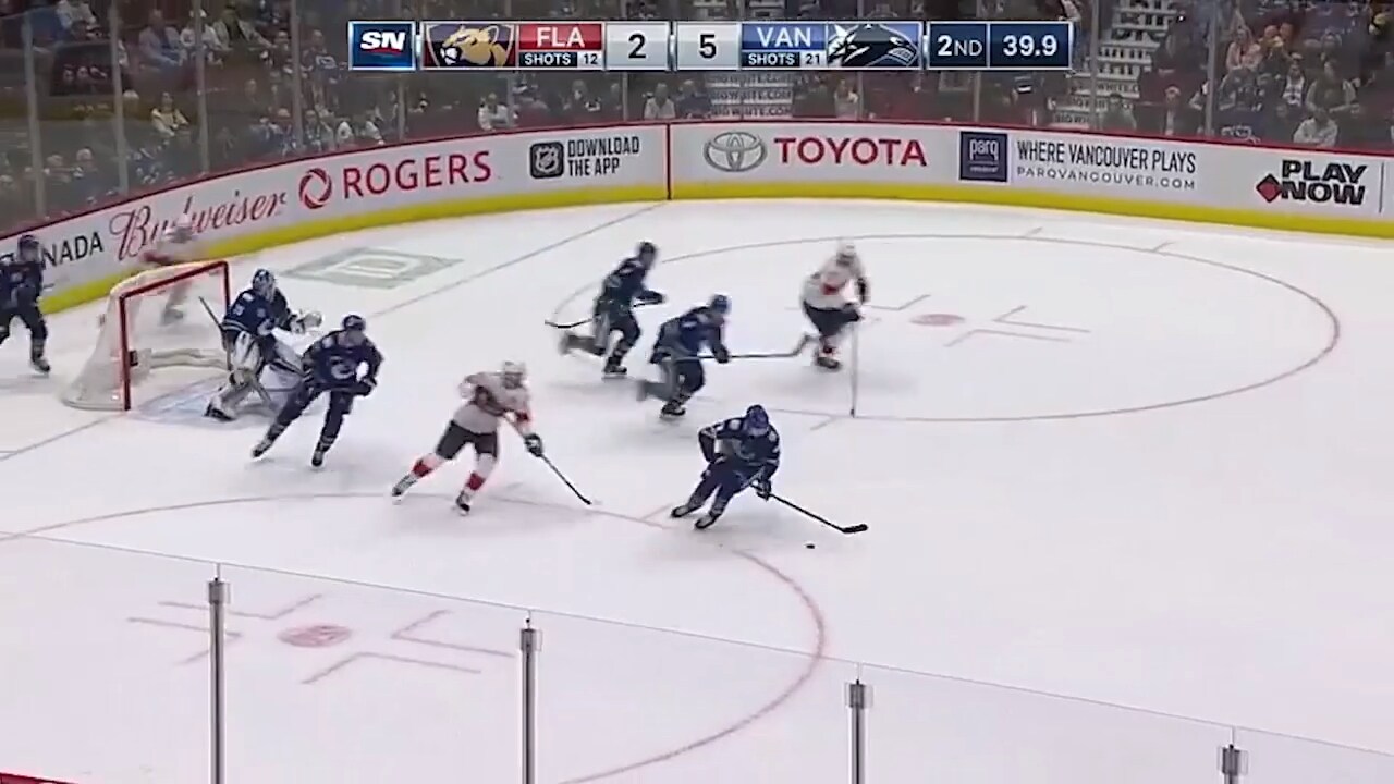 Poängshow för Elias Pettersson i natt