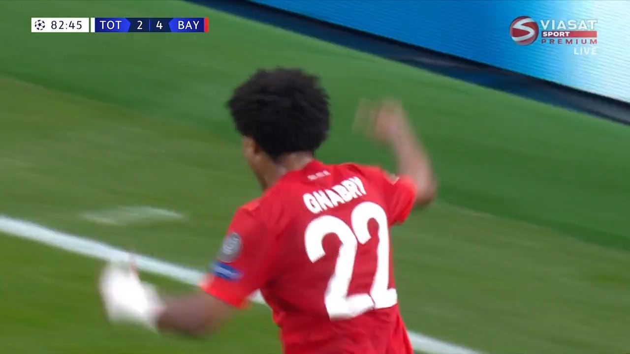Gnabry hjälte när Bayern krossade Tottenham