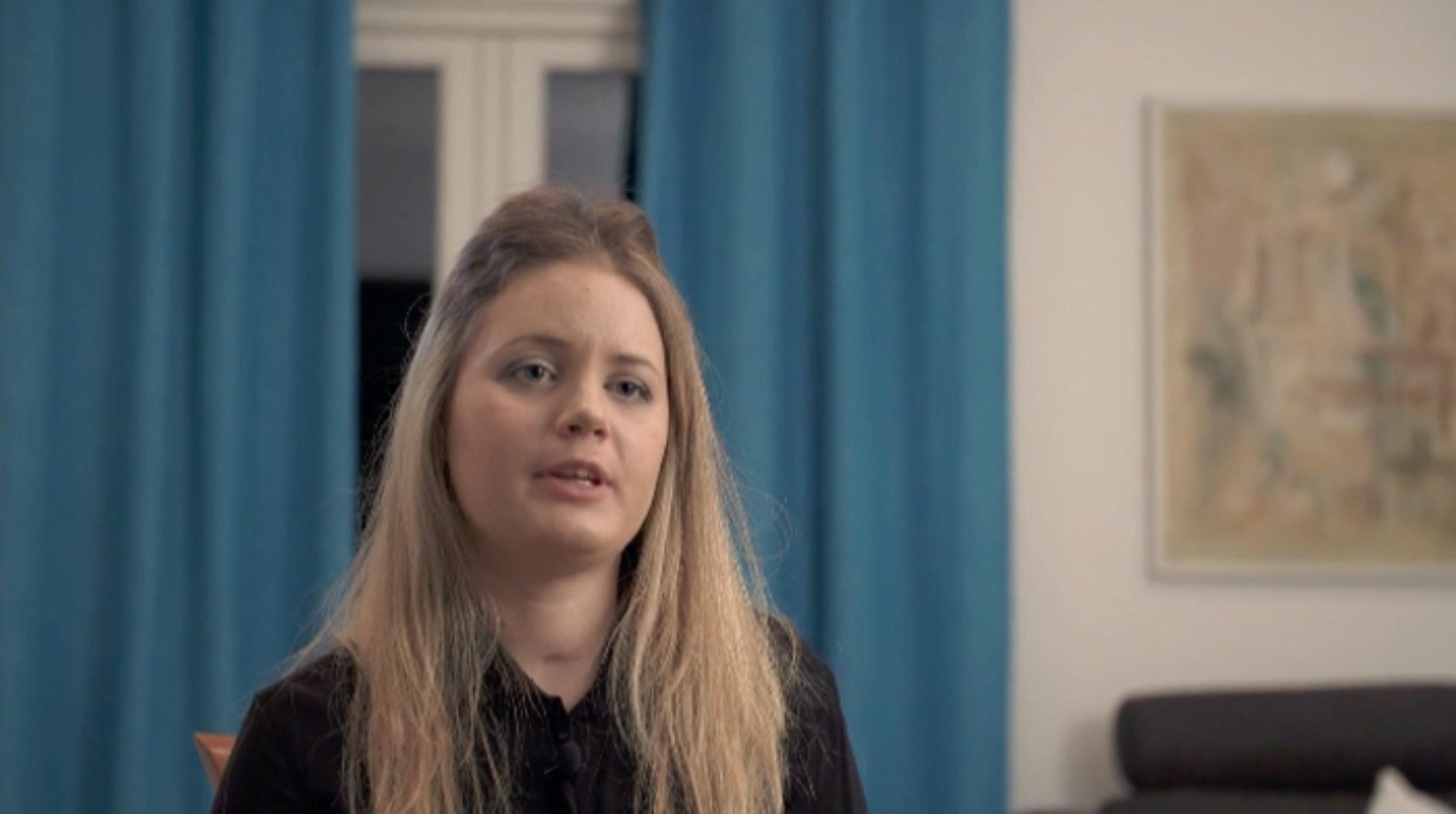 Efter olyckan måste Malin fotografera för att minnas