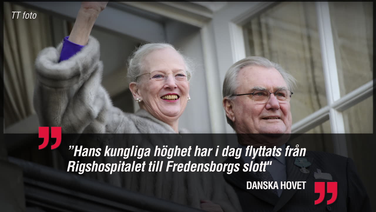 Prins Henrik tillbringar sin sista tid på slottet – tillståndet är allvarligt försämrat
