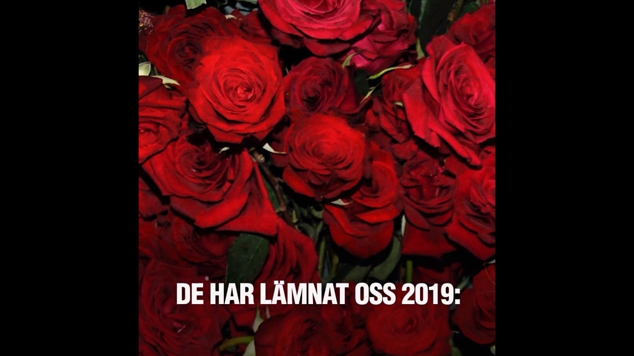 De har lämnat oss 2019