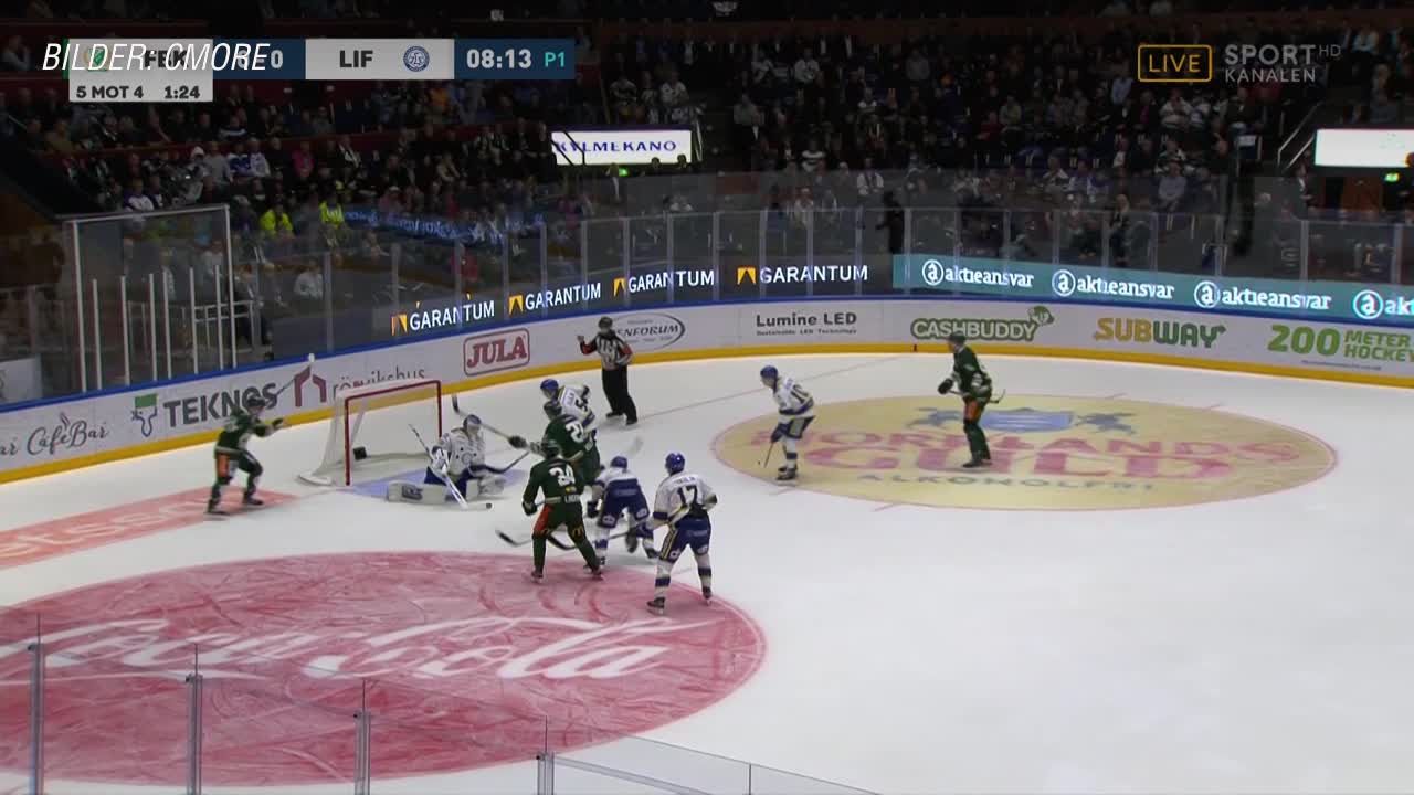 Målfest när Färjestad slog Leksand