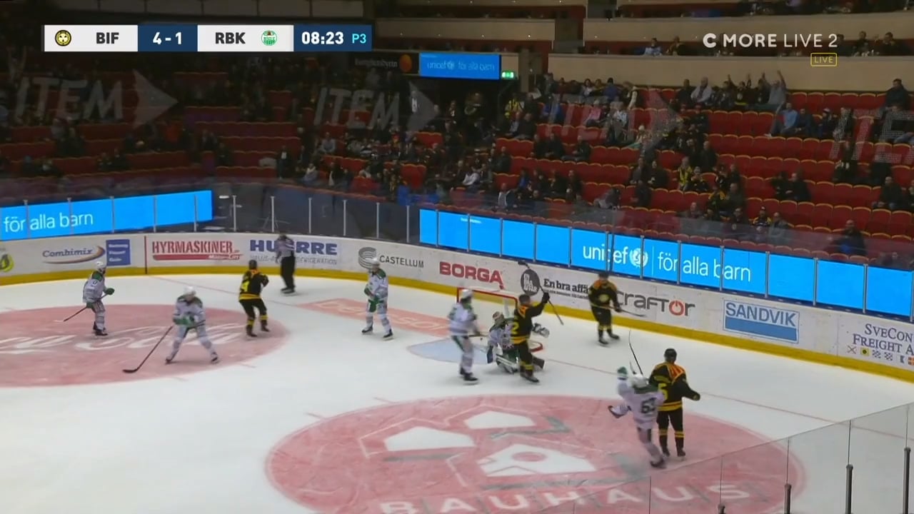 Brynäs vann stort i första matchen efter tränarbytet