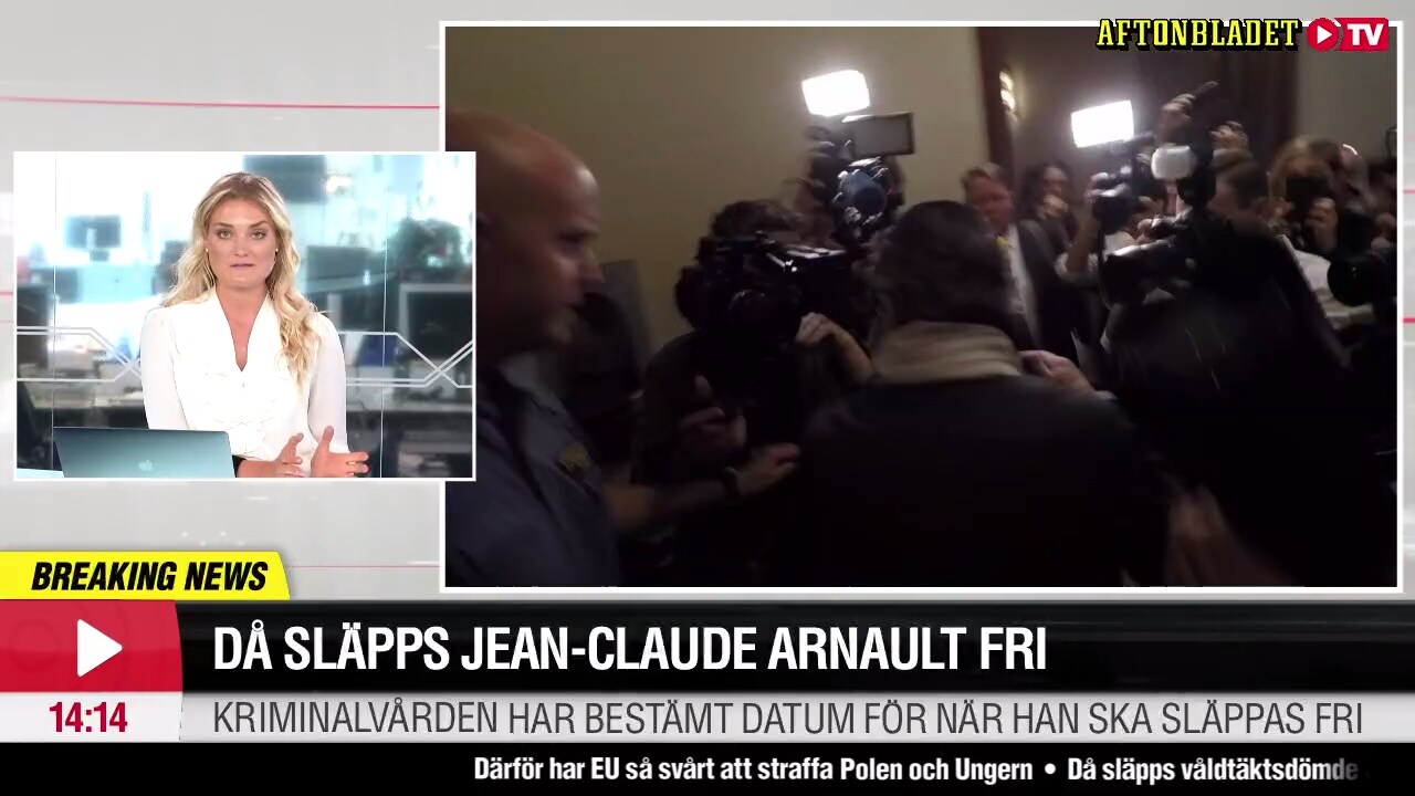 Då släpps våldtäktsdömde Jean-Claude Arnault fri