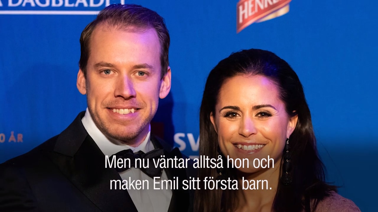 Anna och Emil Jönsson Haag väntar barn