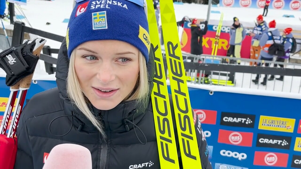 Hör Frida Karlsson efter segern: "Helt mosig i huvudet"
