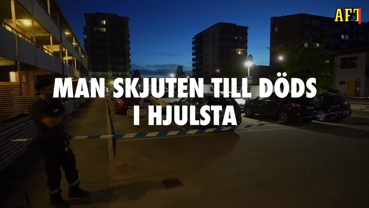 Dödsskjutning i Hjulsta – hittades skjuten på parkeringsplats