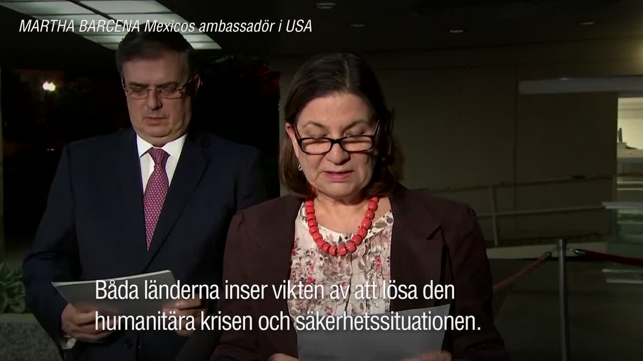 Efter Trumps tuffa förhandlingar – USA och Mexiko överens