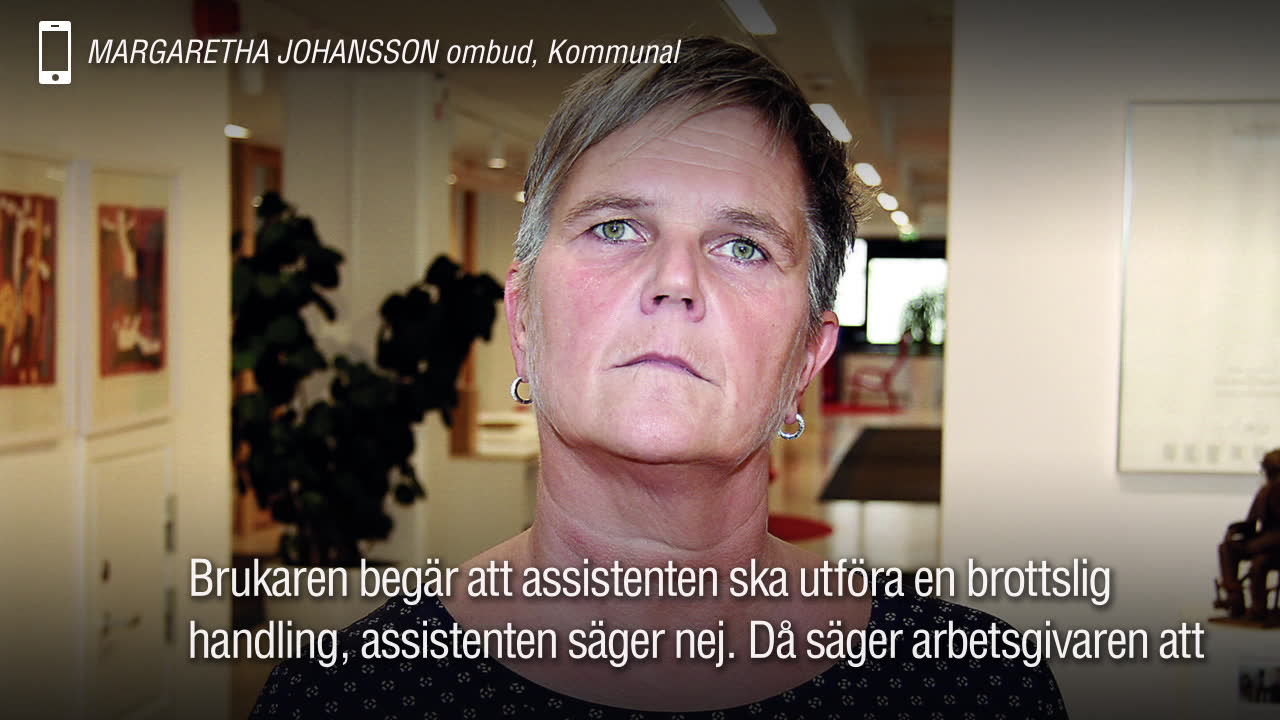 Brukare skulle köpa knark – assistenten tvingades följa med