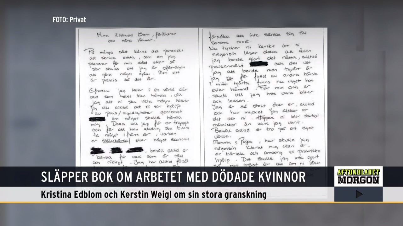 ”Kvinnor som lever under livsfara”