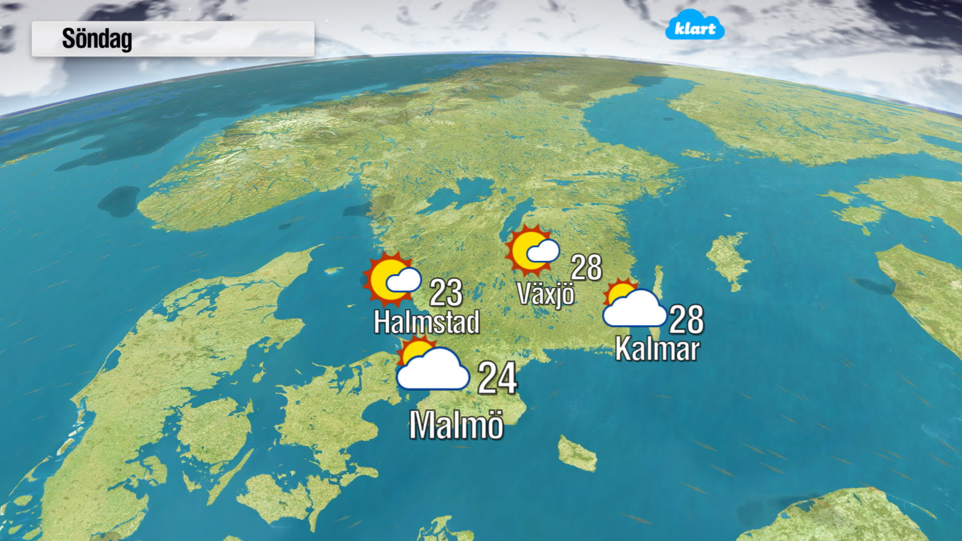 Så blir vädret där du bor