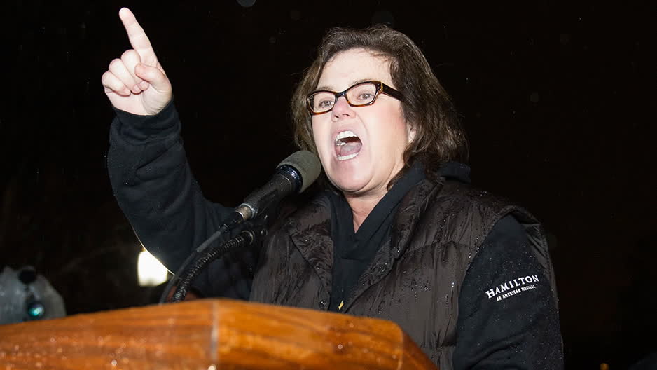 Rosie O'Donnell erbjöd mutor - på Twitter