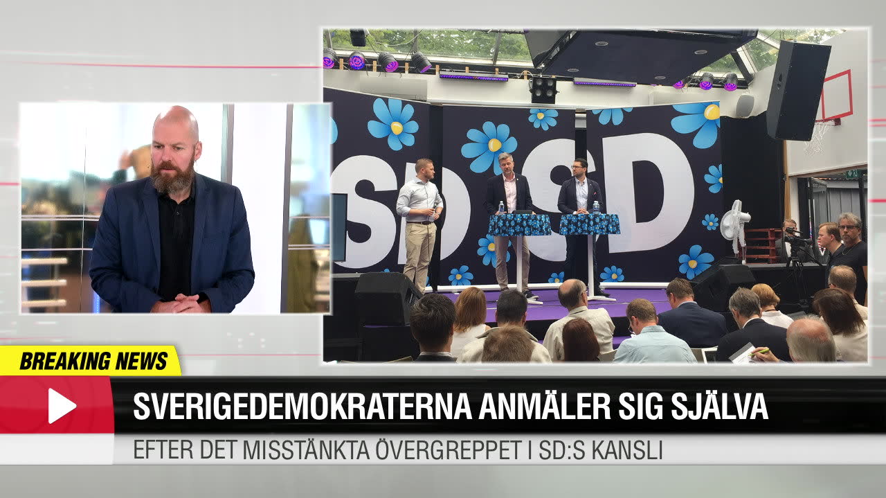Sverigedemokraterna polisanmäler sig själva