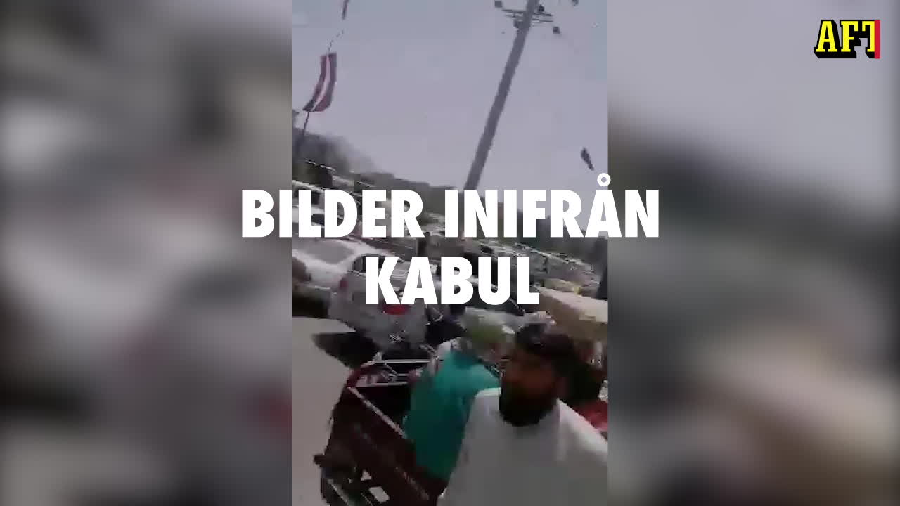 Se bilderna inifrån Kabul