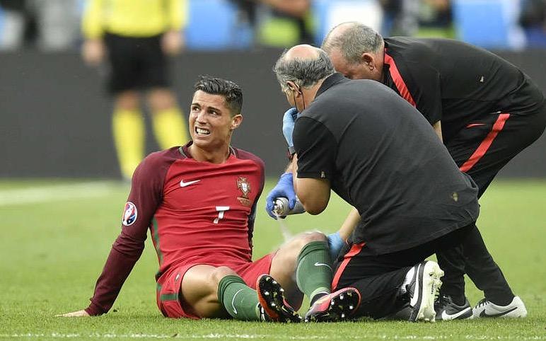 Ronaldo i tårar – tvingas bryta finalen