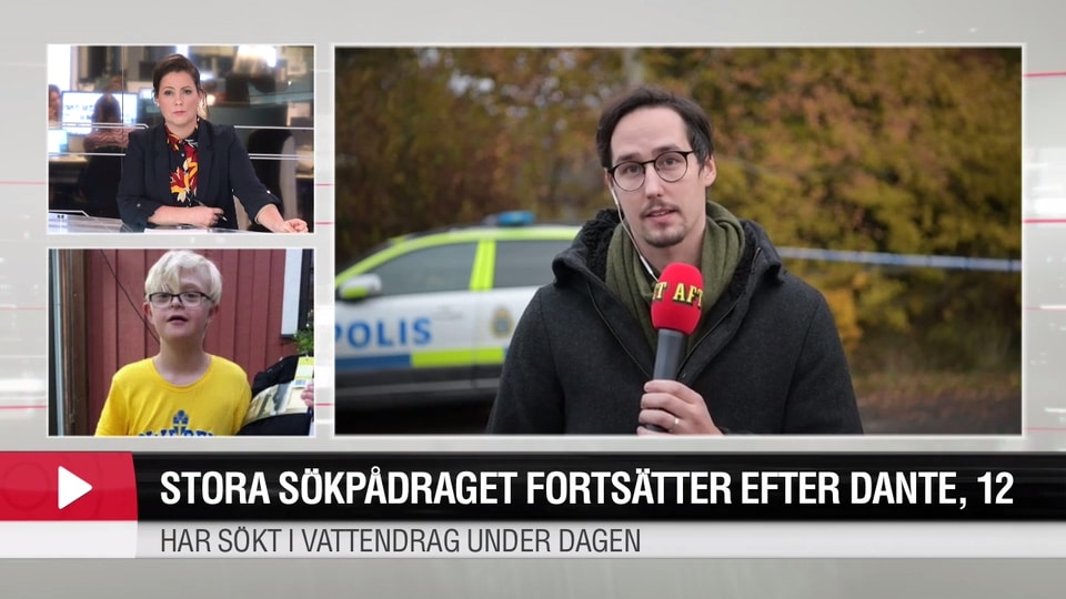 Stora sökpådraget fortsätter efter Dante, 12