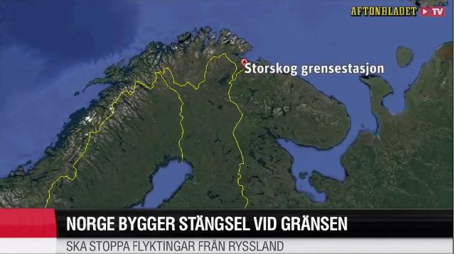 Därför bygger Norge stängsel vid gränsen