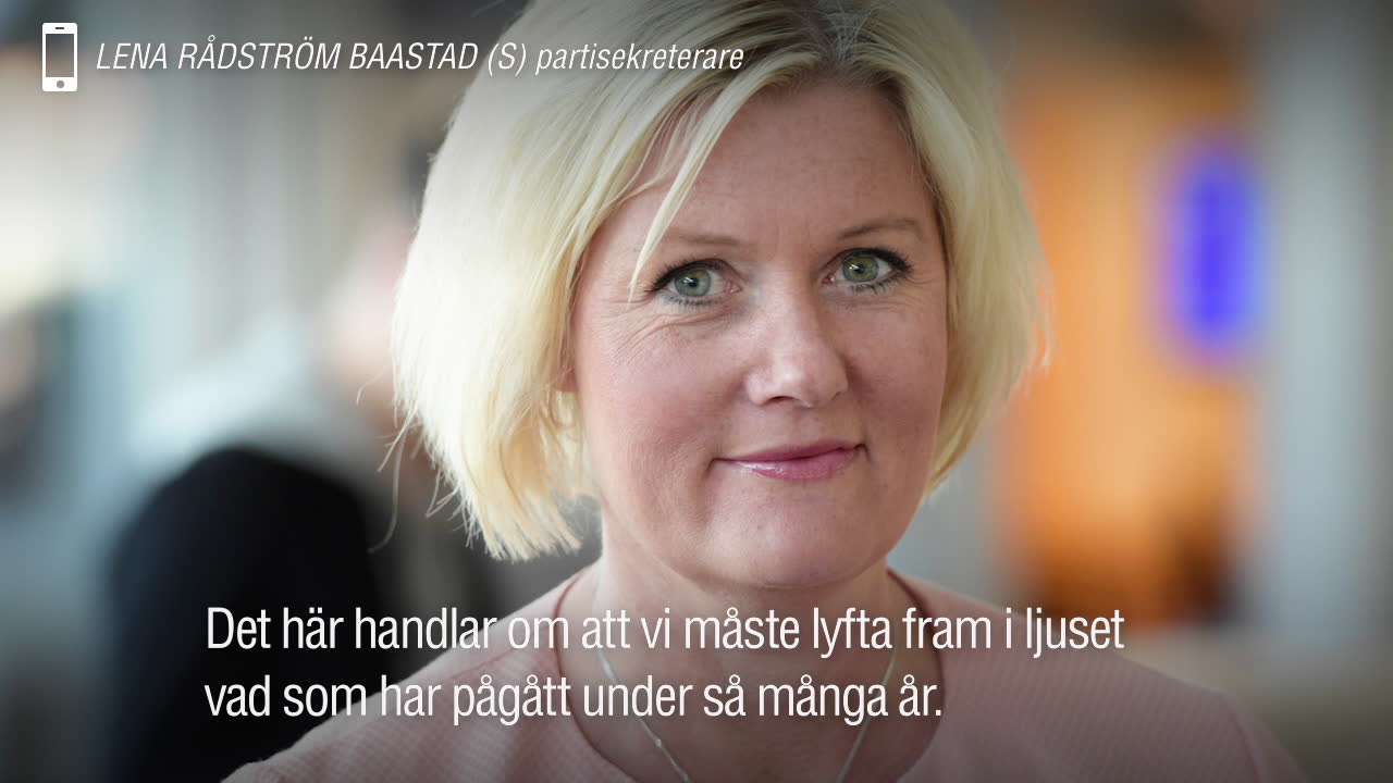 ”Varit med om handen som läggs på låret”