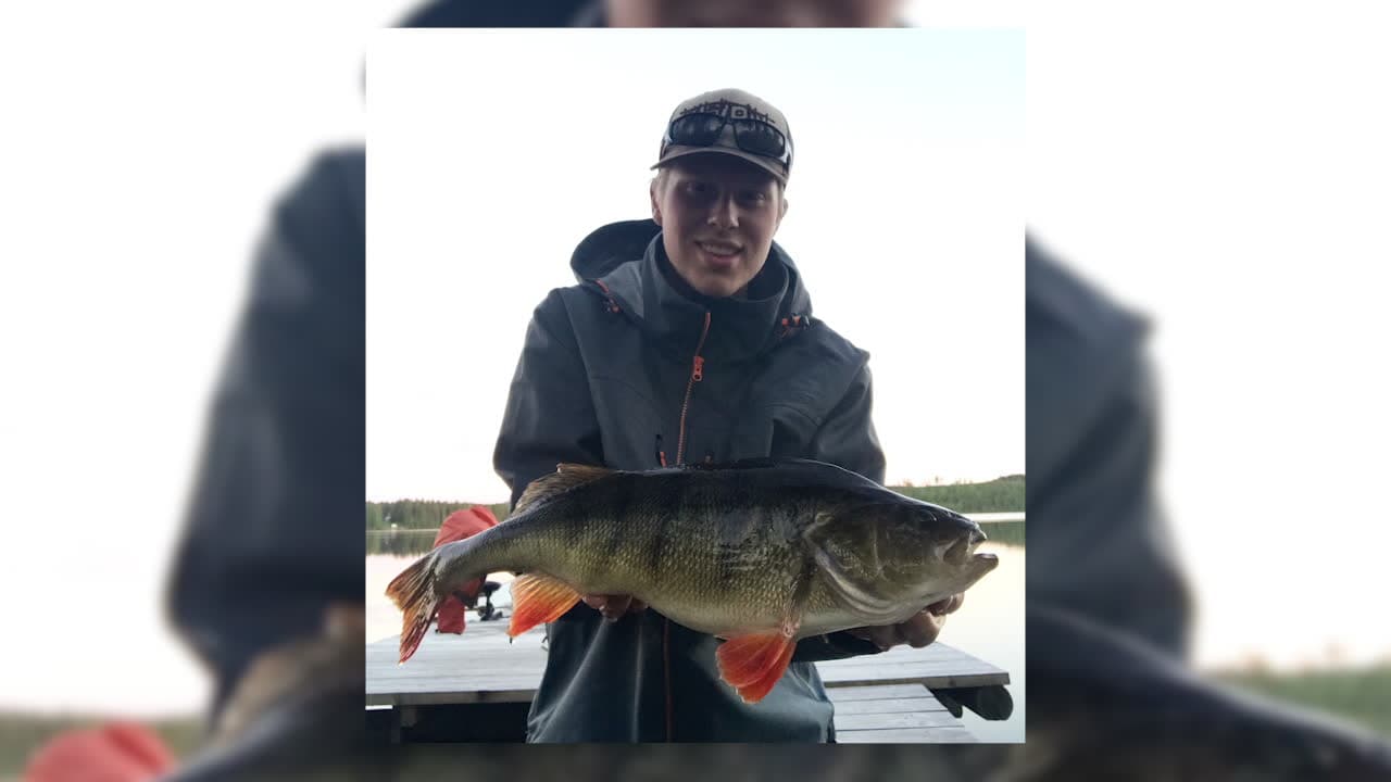 19-årige Emanuel fångade rekordaborre