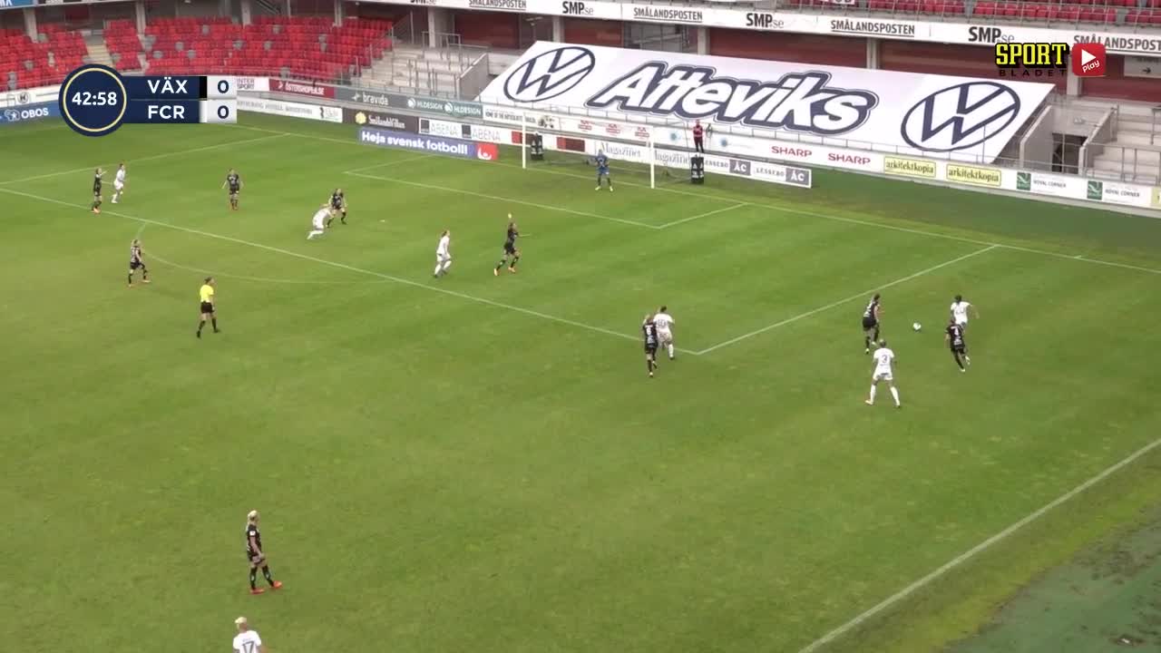 Rosengårds stjärnor i gång – körde över Växjö