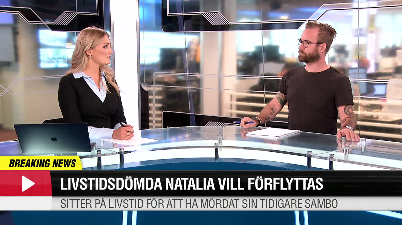 Livstidsdömda Natalia vill förflyttas