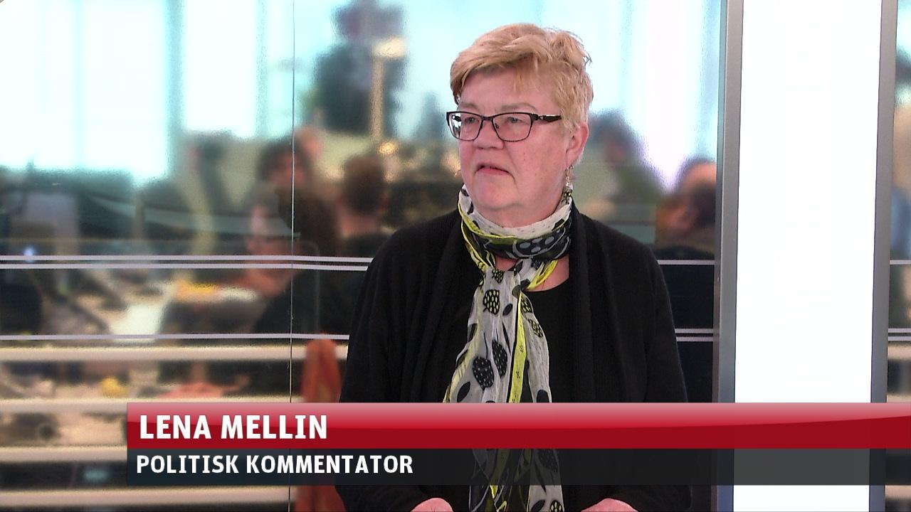 Lena Mellin kommenterar krisen i MP