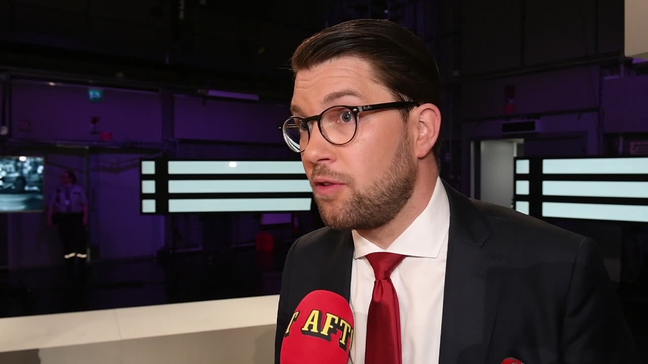 Jimmie Åkesson om Löfven: "Jag tyckte det var lite märkligt"