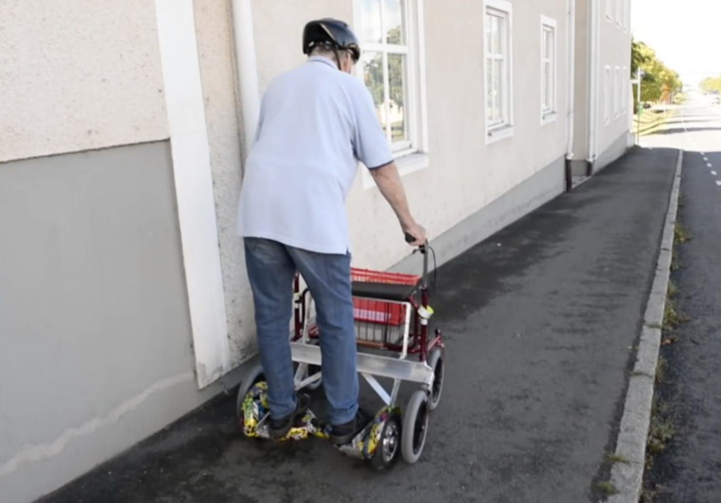 86-åringen som får alla att stanna upp