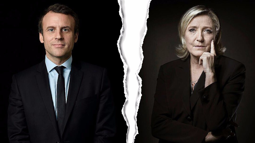 Macron och Le Pen – två totalt olika kandidater