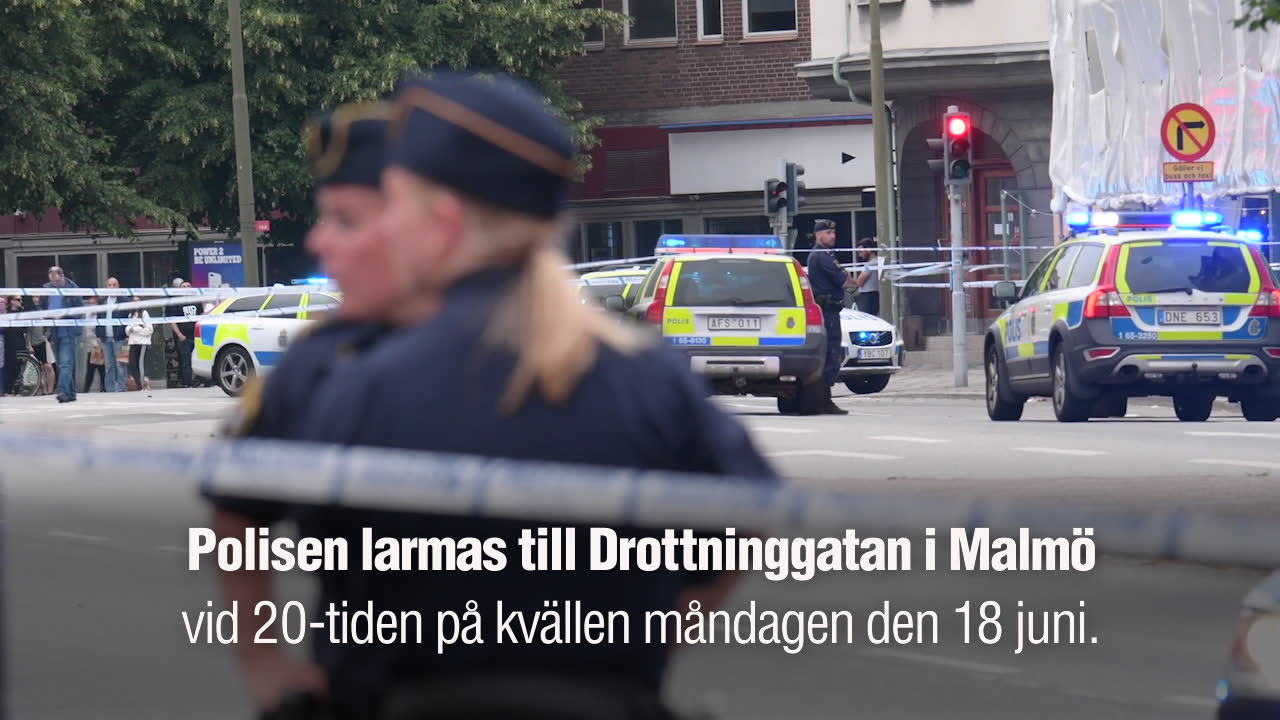 Tre personer sköts ihjäl den 18 juni