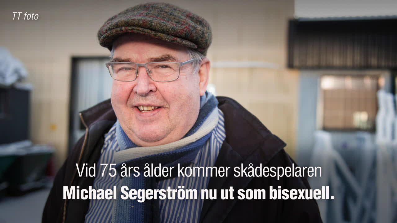 Svenske skådespelaren kommer ut som bisexuell