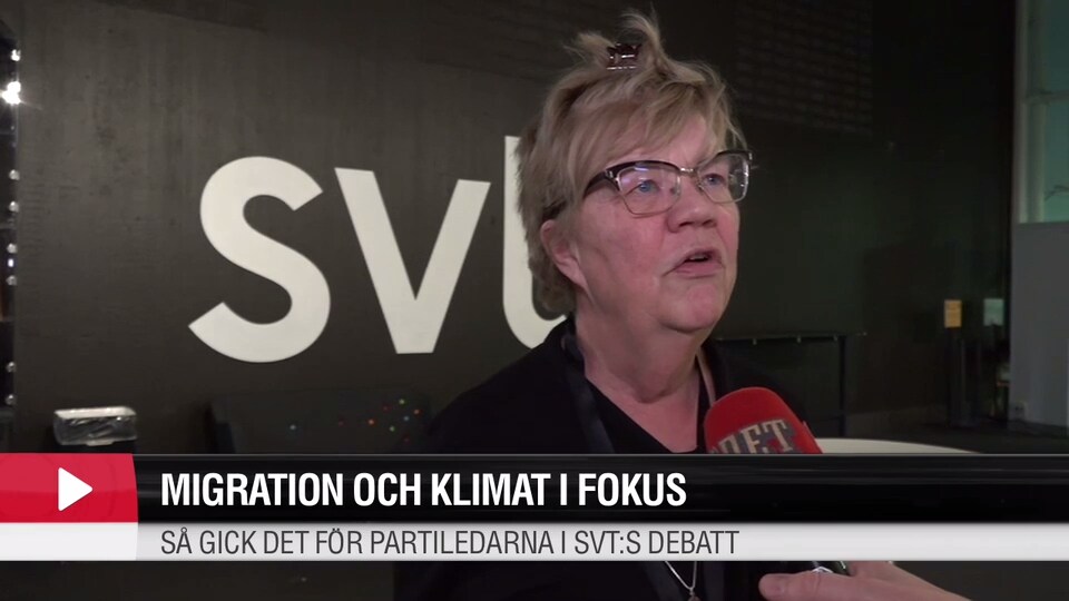 Lena Mellin: ”Löfven fick in en fem-etta på Kristersson”