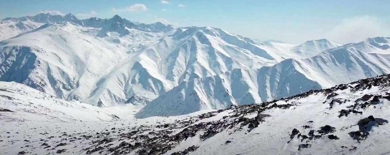 Himalayas glaciärer smälter