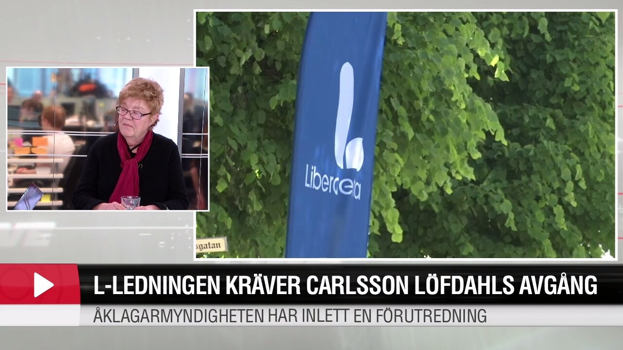 L-ledning vill att Carlsson Löfdahl avgår