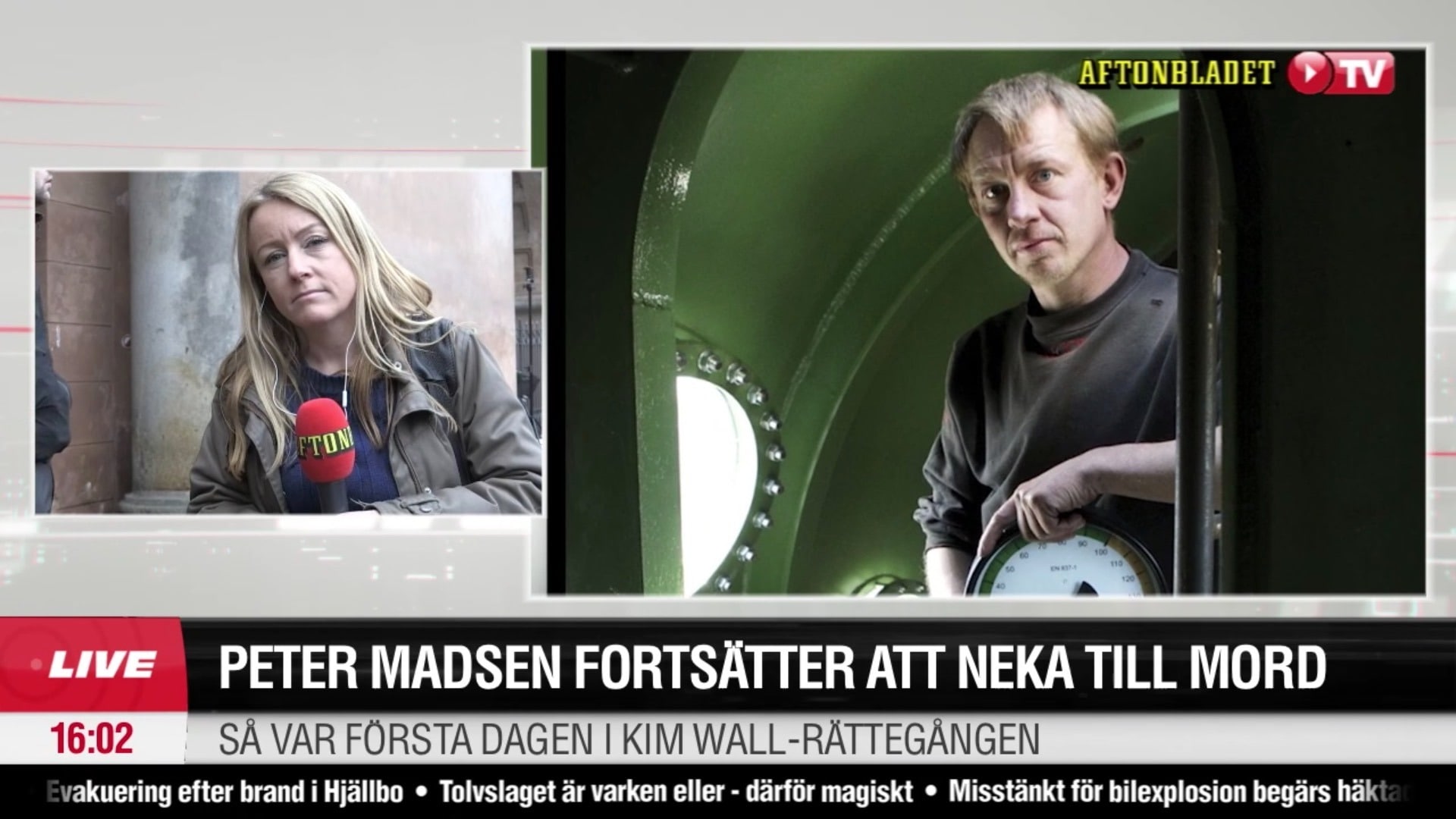 Madsen fortätter neka till mord