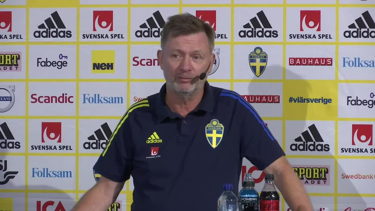 Gerhardsson tar ut VM-kvaltruppen: Väldigt viktiga matcher