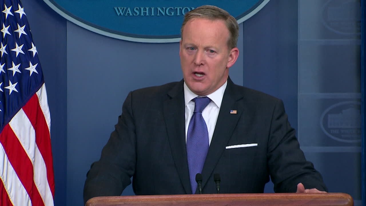 Vita huset: "Trump använde citationstecken"