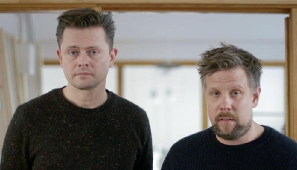 Filip & Fredrik tillägnar nya serien till Patrik Andersson