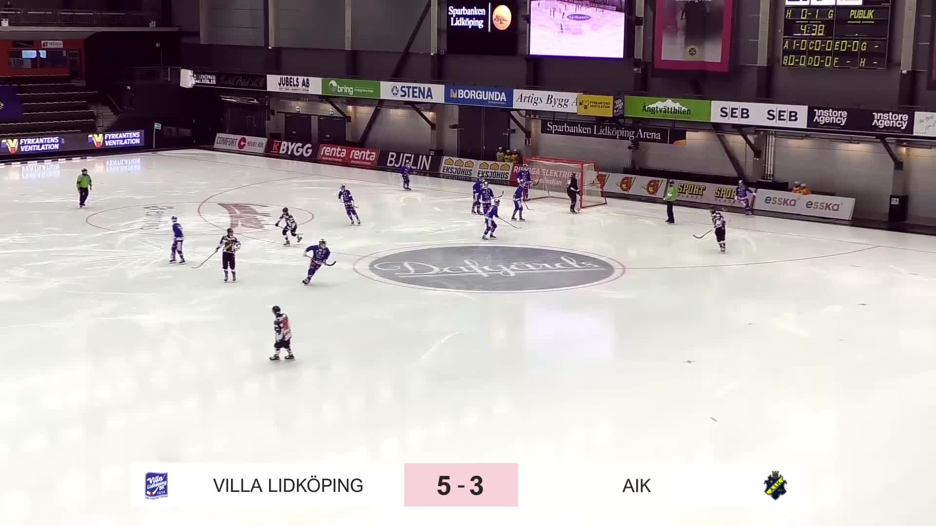 Villa vände toppmötet med AIK