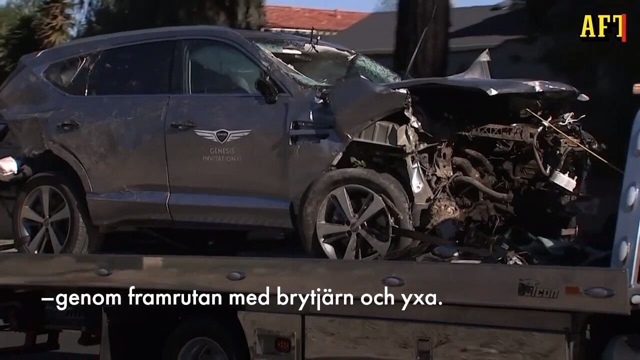 Tiger Woods utskriven från sjukhuset – Detta har hänt