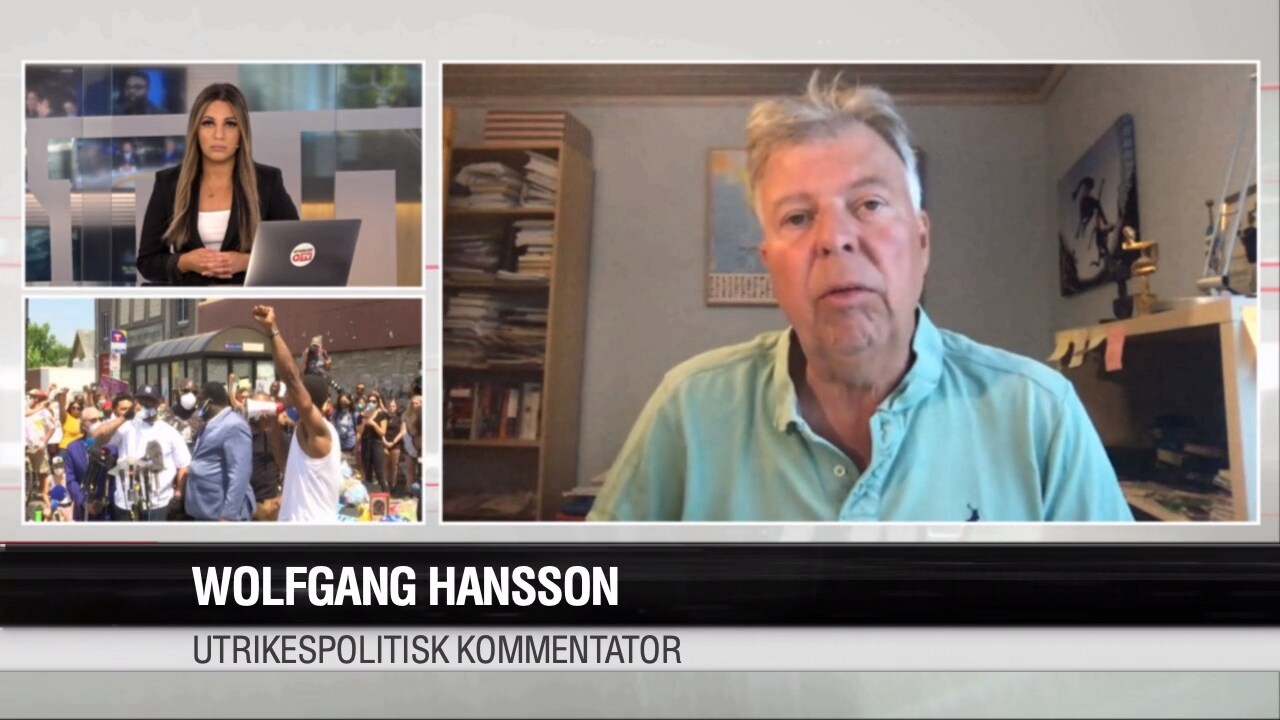 Wolfgang Hansson: "Uppmärksamheten har flyttats från George Floyd"