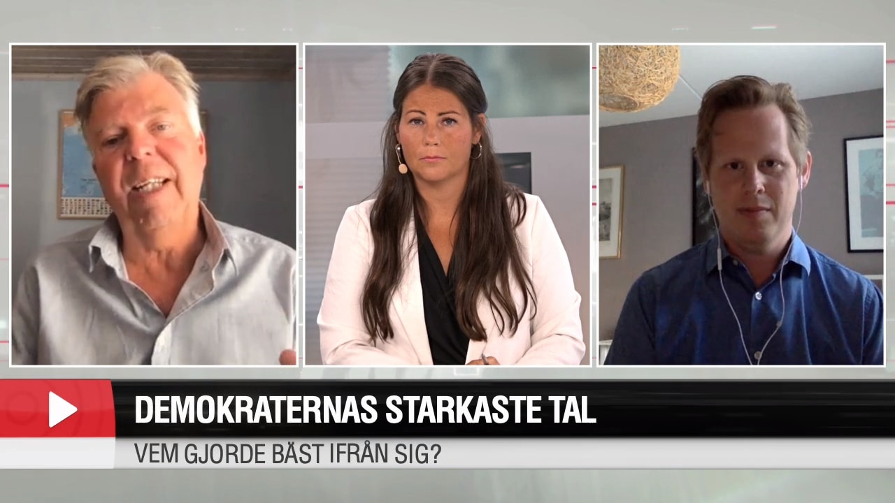 Så var Joe Bidens tal i natt